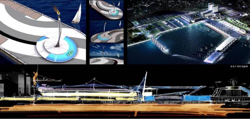 29届奥林匹克运动会帆船赛场主题景观主持设计